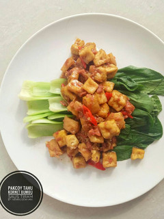 Foto resep Pakcoy tahu kornet saus tiram