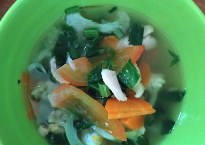 Sayur sop ala dwee sri