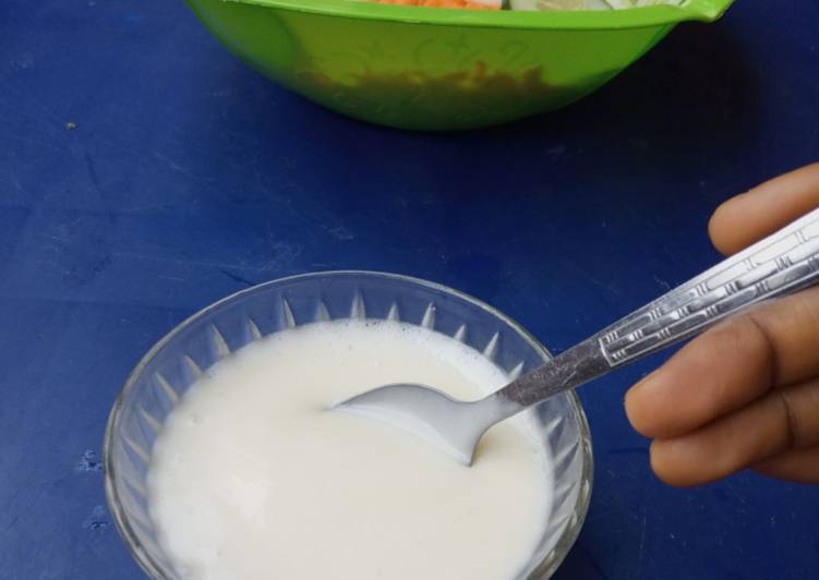 How to Prepare Homemade Homemade Mayonnaise (with Whisk)