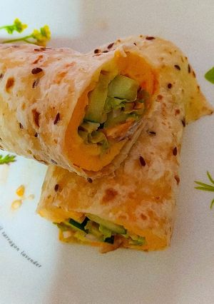 Foto resep Wraps telur gulung