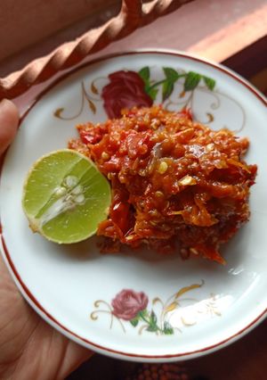 Foto resep Sambel Terasi gandos