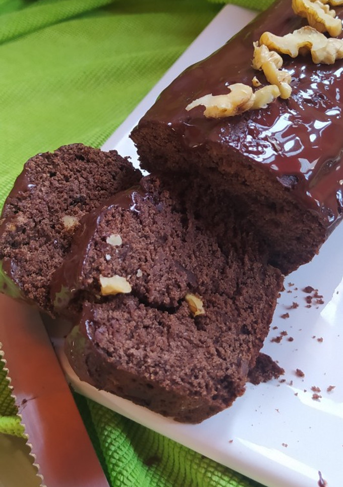Una foto de Budín De Trigo Sarraceno Y Algarroba  Sin Gluten