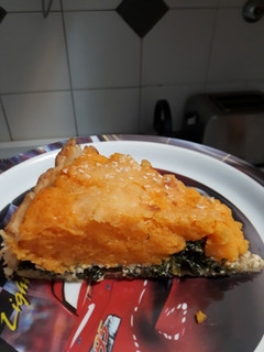 Una foto de Tarta de calabaza, espinaca y ricota