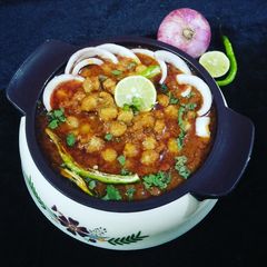A picture of Punjabi Chole.