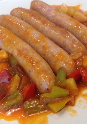 Foto principal de Salchichas con Sanfaina