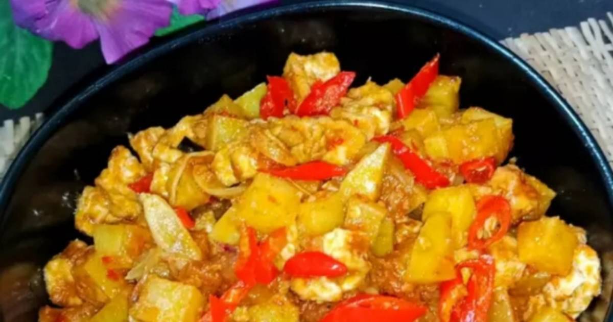 Resep Balado Kentang Tahu Oleh Dewi Saraswati Cookpad