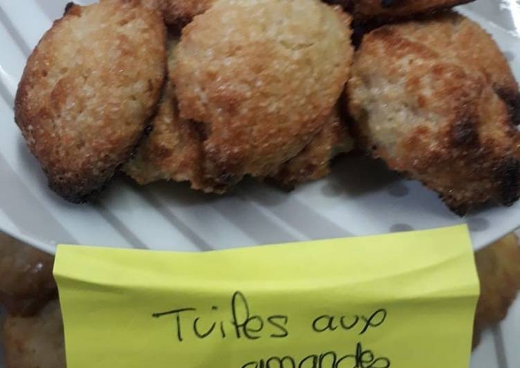 How to Make Appetizing Tuiles amandes ou petits gateaux aux amandes!