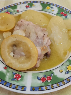 Una foto de Pollo al limón