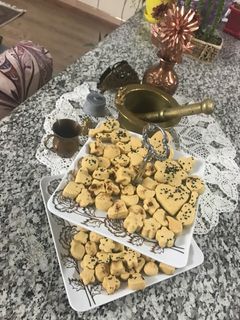 عکسی از دستور شیرینی نخودچی
