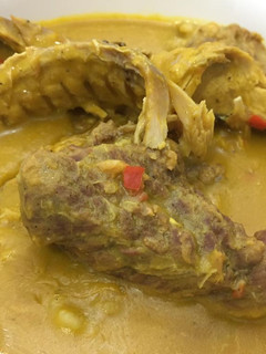 A picture of Ofor soup.
