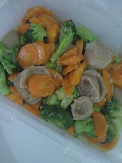 Foto resep Capcay brokoli, wortel, dan bakso