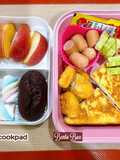 👩‍🍳Bento Box -Roti Sosej Cheese