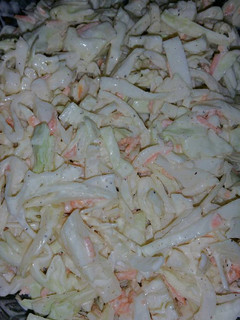 A picture of Creamy Keto Coleslaw.