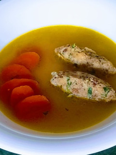 Májgaluska levesbetét gluténmentesen recept fotója