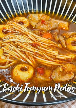 Foto resep Enoki Tomyum Pedas