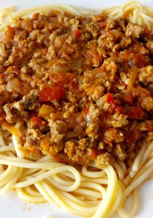 Una foto de Salsa bolognesa 100% natural!