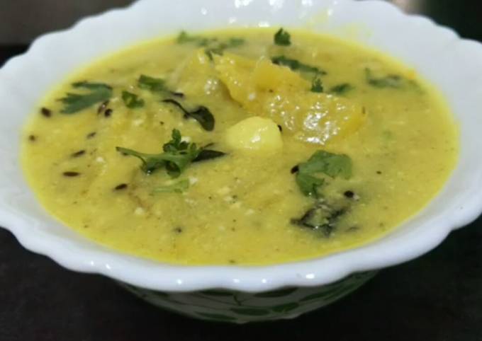 Pineapple Buttermilk Gravy (More Kuzhambu)