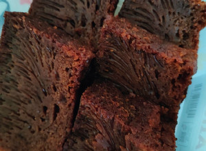 Gambar Kek Sarang Semut Bakar Sukatan Cawan