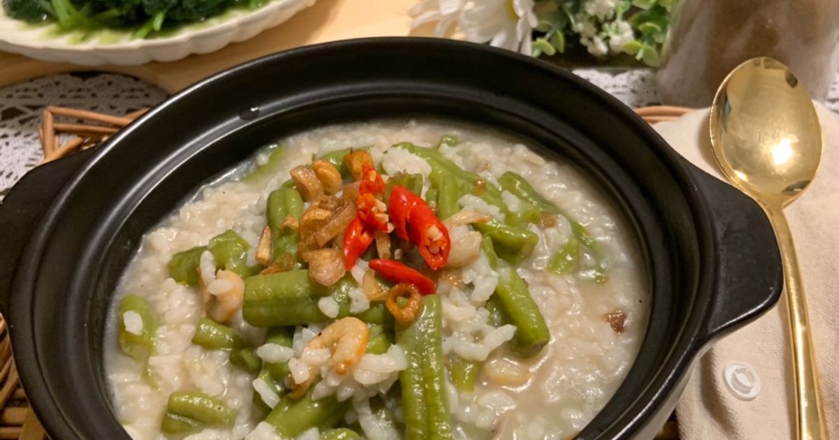 鹹稀飯 菜豆 料理與家常食譜 - Cookpad