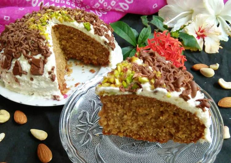 Recipe of Award-winning Nuts Coconut Chocolate Custard Cake