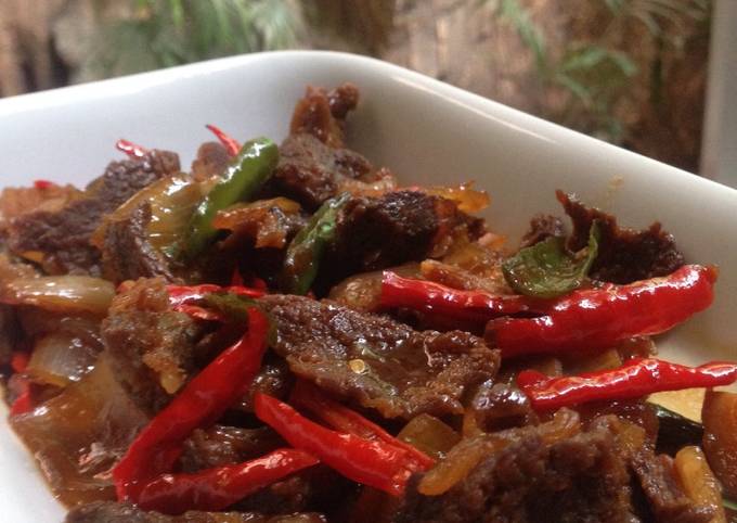 Resep daging sapi bumbu teriyaki