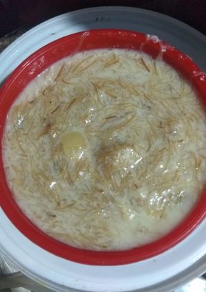 A picture of Sheer Khurma.
