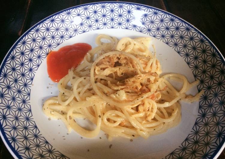 Resep Spaghetti Carbonara (No cooking cream) oleh Ajeng 