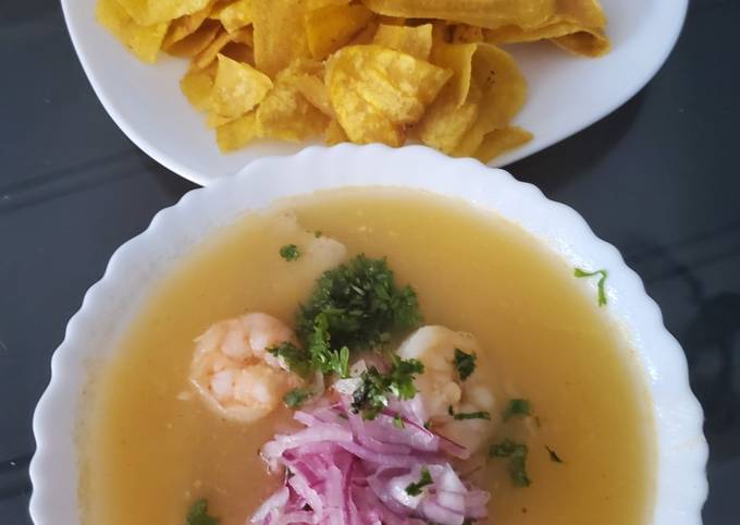 Encebollado Manabita Receta de Katty Parrales Garcia- Cookpad