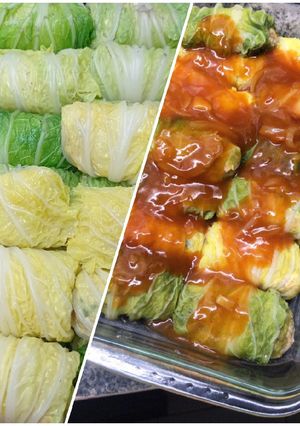 Foto resep Sawi gulung tahu kornet