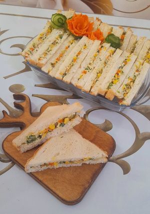 عکسی از دستور کلاب مرغ و سبزیجات