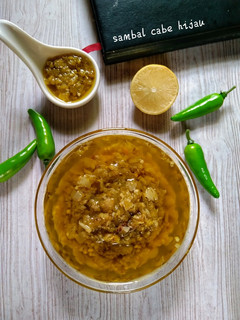 Foto resep Sambal cabe hijau