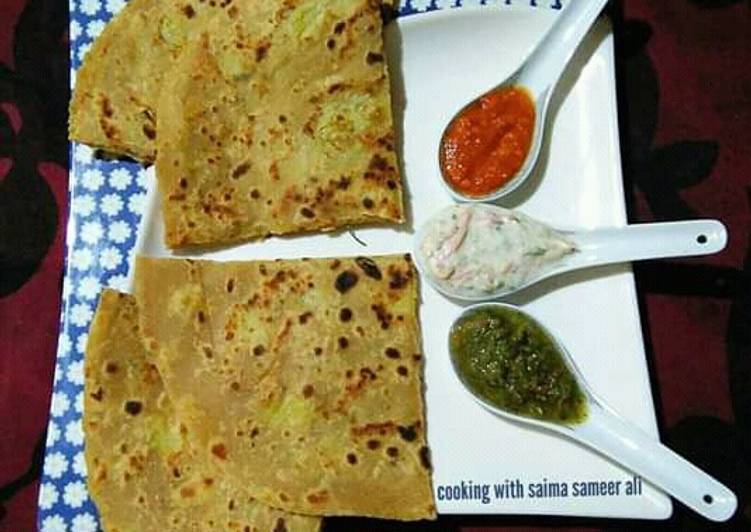 Aloo k parathay #cookpadramadan #sehri