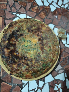 Una foto de Tortilla de acelga