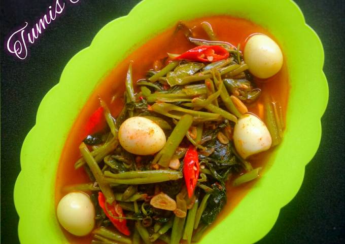 Langkah Mudah Membuat Resep Tumis Kangkung Telur Puyuh