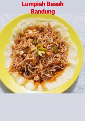 Foto resep Lumpiah Basah Bandung Ekonomis (5porsi)