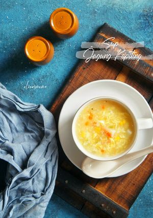 Foto resep Sup Jagung Kepiting