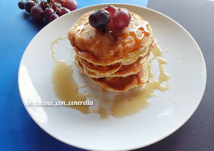 How to Prepare Perfect Pancakes all'uva 🥞🍇
