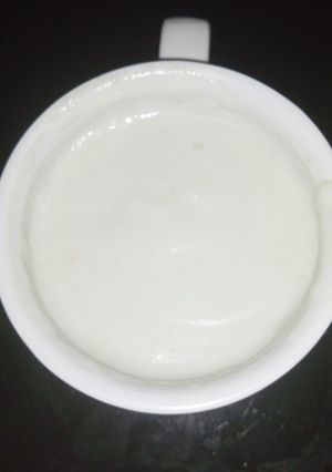 A picture of Kunun shinkafa n gyada.