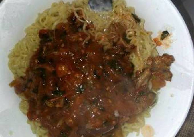 Simple Way to Prepare Favorite Spaghetti and beef stew