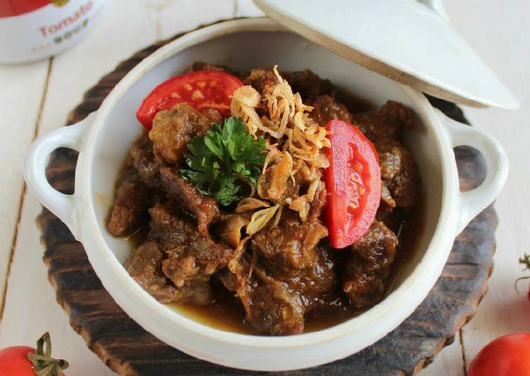 Krengsengan Daging Sapi