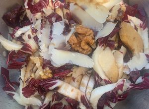 Foto di Insalata di radicchio e pera