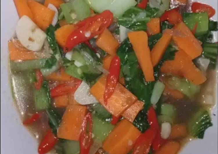2. Pokcoy/bokcoy w/ carrot