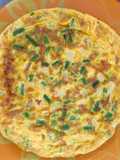 Tortilla de ajetes tiernos