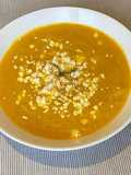 Crema de pastanaga amb formatge de cabra 🥕