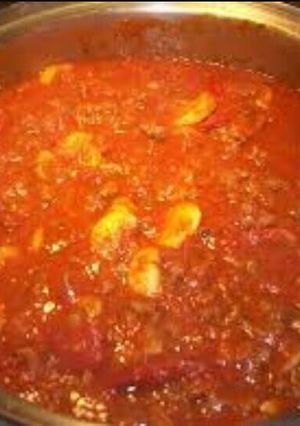 A picture of Gran's Spaghetti Sauce.