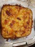 Cheesy ham & potatoes