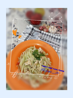 Foto resep Tumis labu Siam + tempe