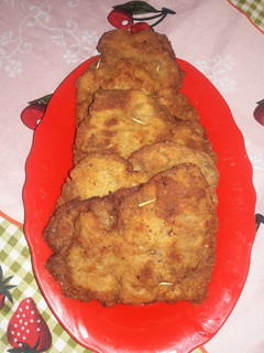Una foto de Milanesa rellena