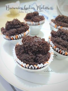 Foto resep Brownies kukus mekar gluten free
