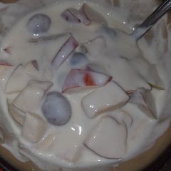 A picture of Mixed fruit dessert.